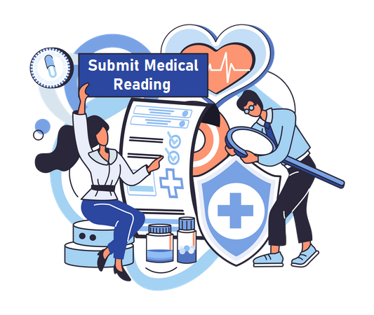 submit med reading